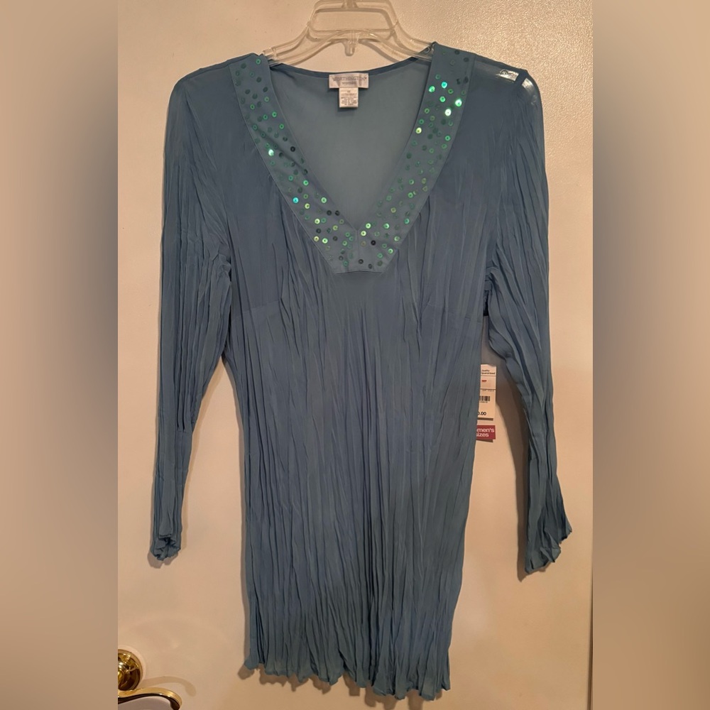 Worthington sheer shirt